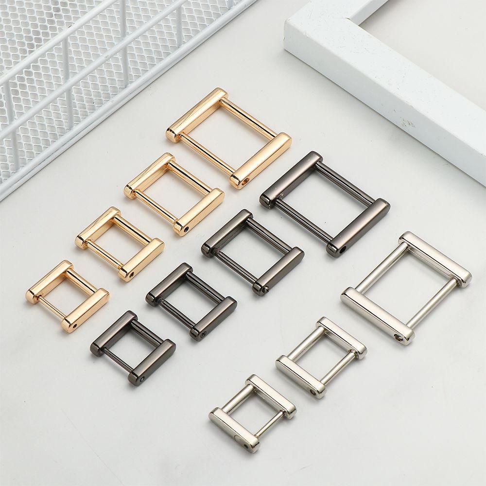 Luol Vòng Khóa Tay Cầm Túi Xách Da Hình Chữ Nhật DIY