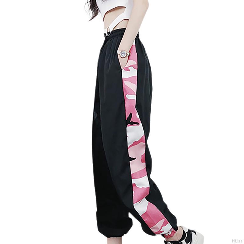 Quần dài ống rộng in họa tiết phong cách năng động trẻ trung cho nữ | BigBuy360 - bigbuy360.vn