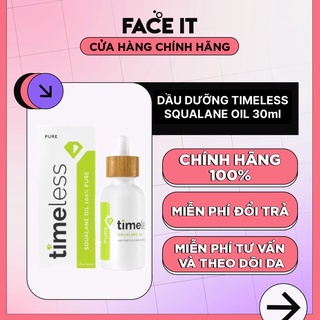 Dầu dưỡng da Timeless Squalane Oil 100% Pure 30ml