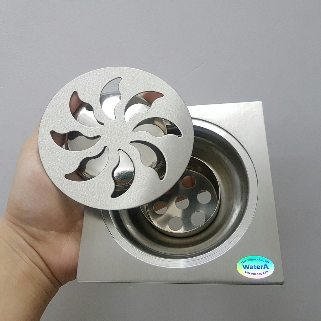 Phễu Thoát Sàn Hố Ga Thoát Nước Bằng Inox 304- Chống Mùi Hôi