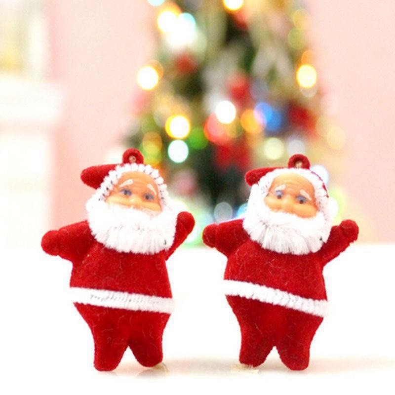 Combo 2 đồ chơi ông già noel cho bé/trang trí cây thông (nhiều mẫu)