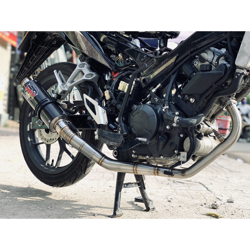 Pô WRX GP K1 tròn - Carbon