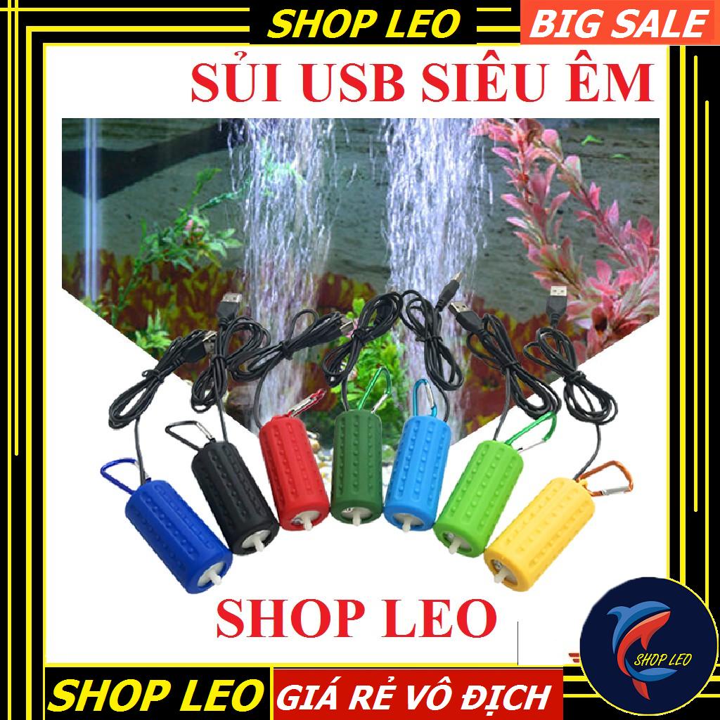 Máy Sủi USB  cắm sạc dự phòng  - sủi oxy mini cho hồ cá cảnh -shopleo
