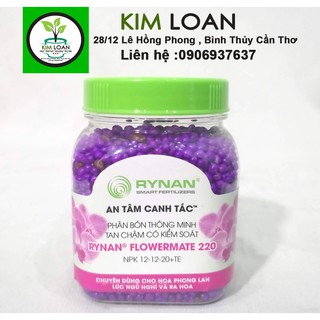 Phân bón thông minh Rynan FlowerMate 220 NPK 12-12-20 150g