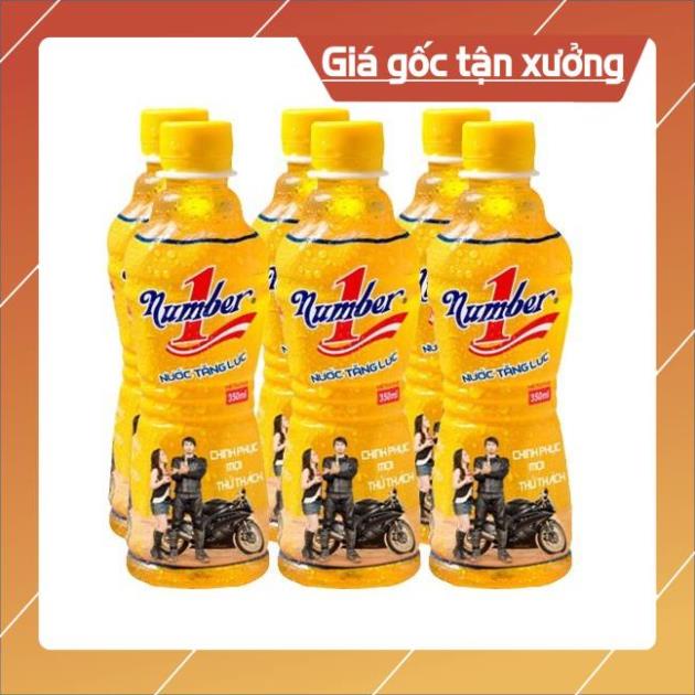 [ICLN9 giảm 5K cho đơn hàng 50k]  Lốc 6 chai Nước tăng lực Number 1 chai 330ml
