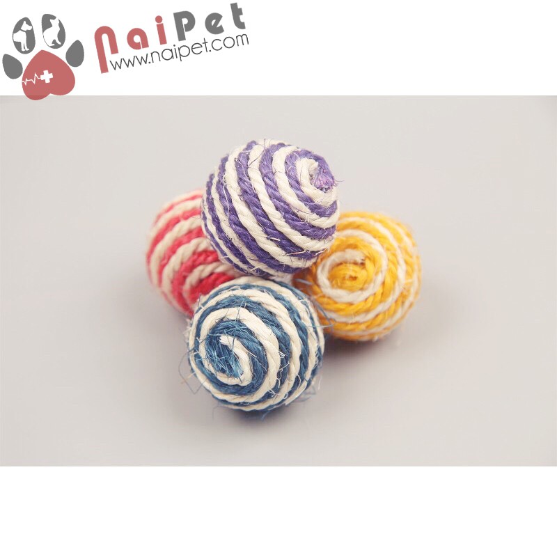Đồ Chơi Bóng Thừng Cói Cho Mèo DC019