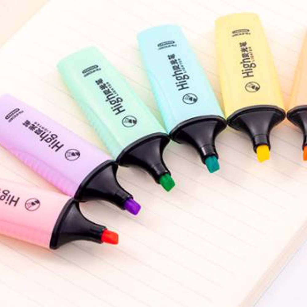 Bút dạ quang EPOCH nhiều màu sắc dễ thương cho học sinh