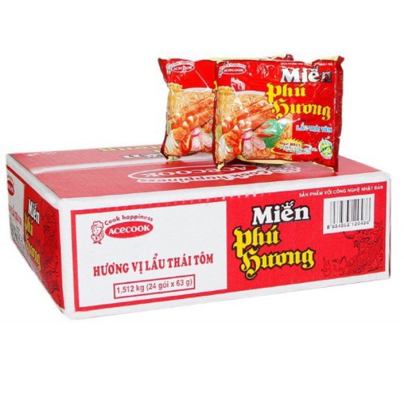 Thùng Miến phú hương ( Miến đậu xanh)( 24 gói ) | BigBuy360 - bigbuy360.vn