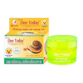 Kem Trắng da chống nắng One Today