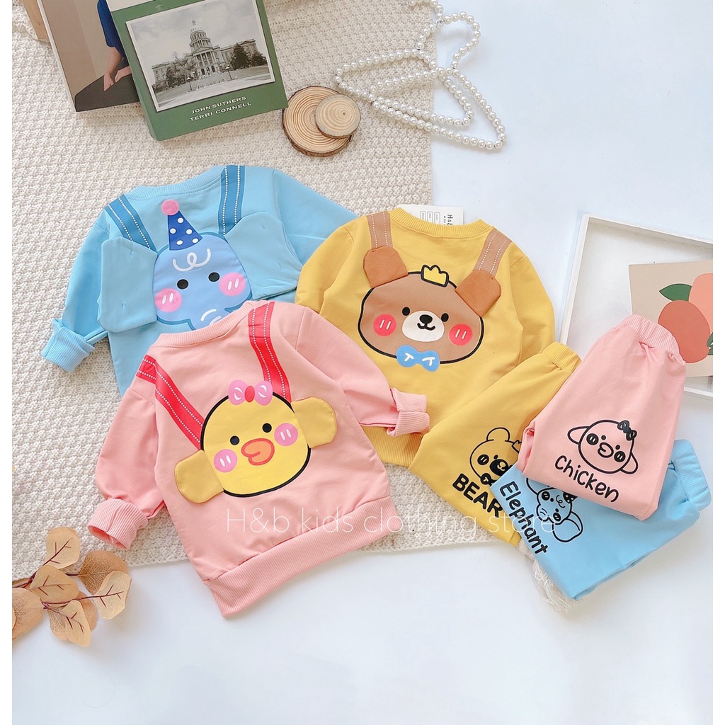 Bộ thú ba lô lưng cho bé