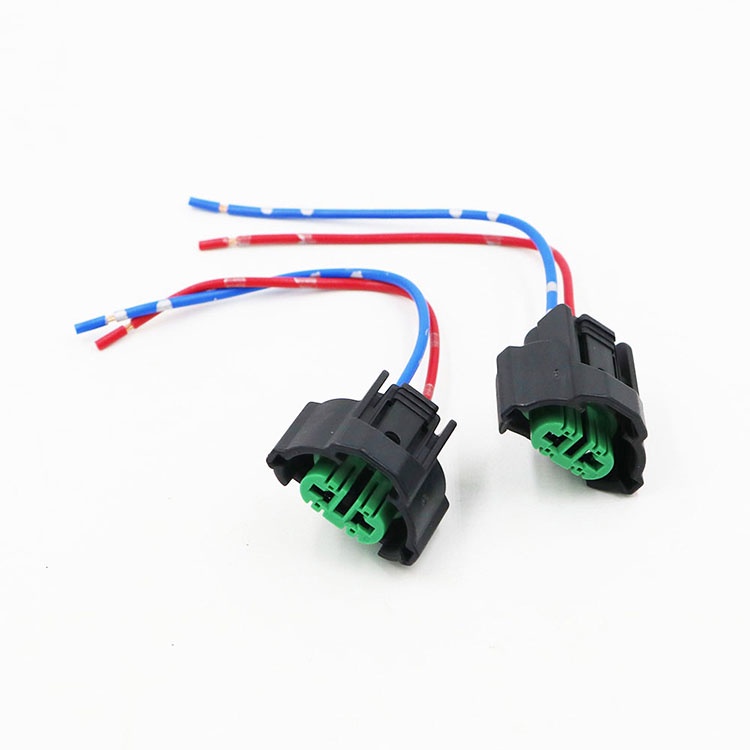 2 cái h11 loại ban đầu ổ cắm bóng đèn pha bộ chuyển đổi nữ đầu nối dây khai thác