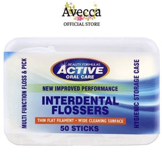 Tăm Chỉ Xỉa Răng Làm Sạch, Loại Bỏ Mảng Bám Beauty Formulas 50 Cây