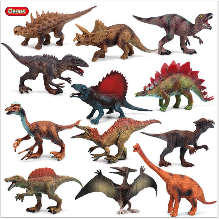 Mô hình khủng long nhựa  cao su PRD cao cấp - Dinosaur series