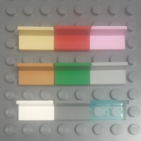 Lego Panel 1 x 2 x 1 with Rounded Corners Chọn Màu