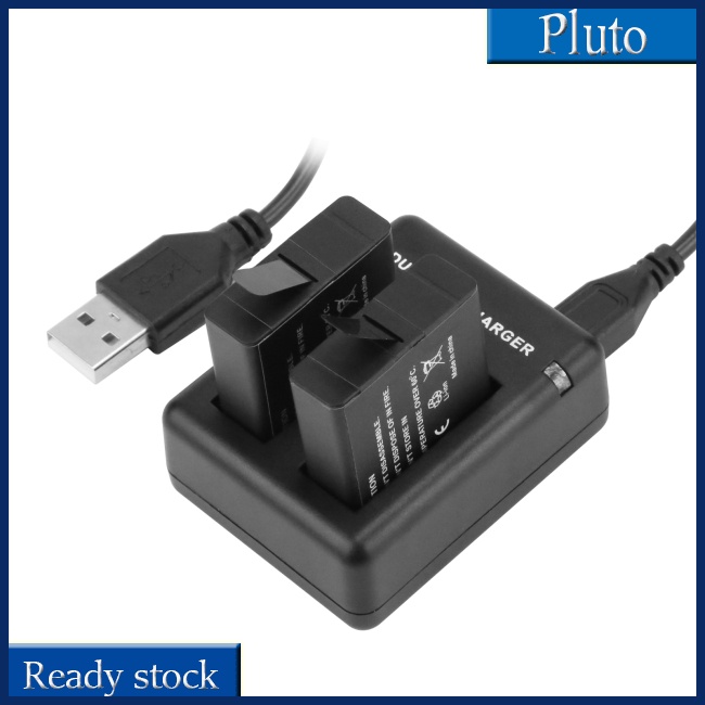 Mới Bộ Sạc Pin Cổng Kép AHDBT-501 Cho GoPro Hero 5 6 7 HERO5