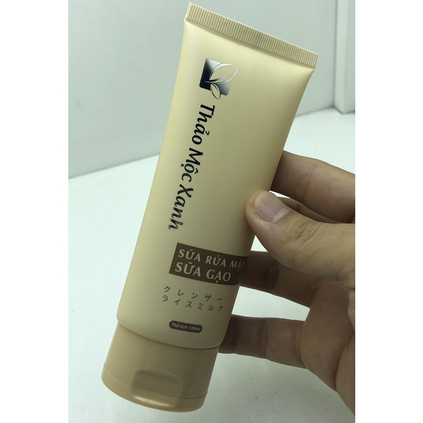 Sữa rửa mặt Thảo Mộc Xanh Gạo, Bơ, Trà Xanh 100ml