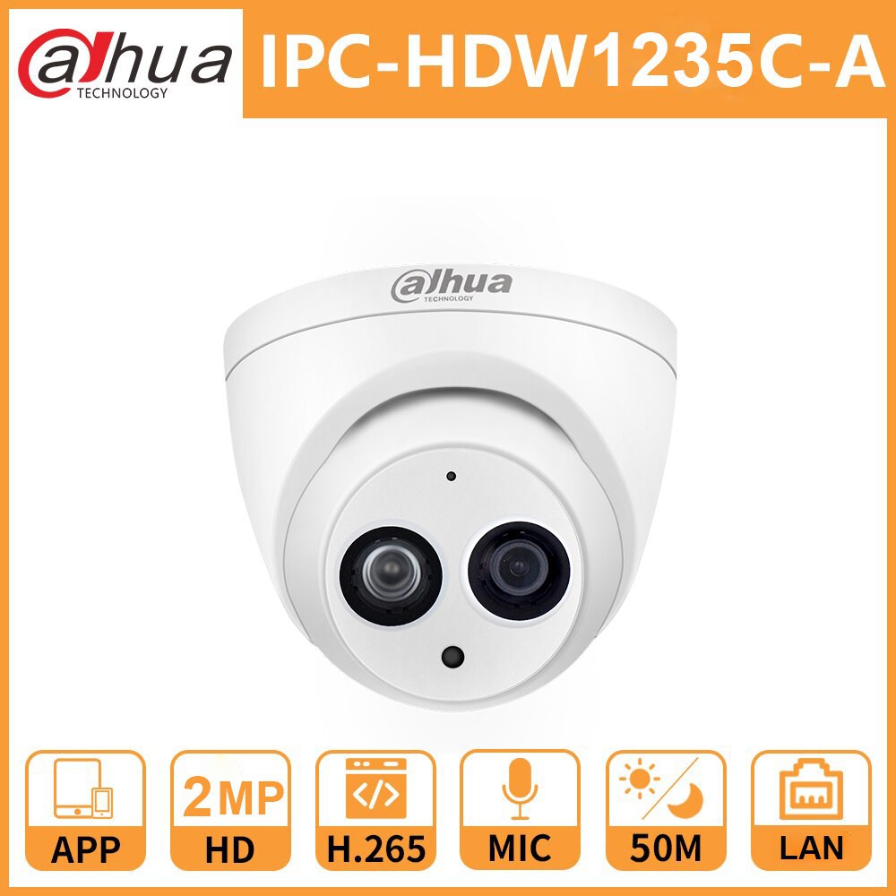 Camera IP Dahua 1235C-A Tích Hợp Mic Thu Tiếng (nội địa)