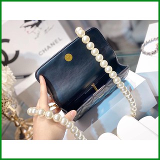 Túi cn trần ô dây ngọc - túi xách nữ đeo chéo size 20 da thật fullbox