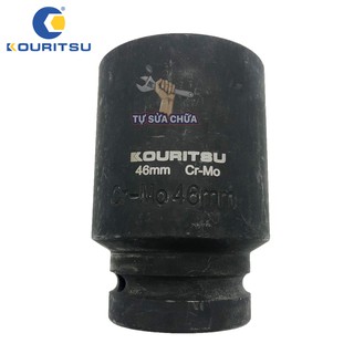 Đầu khẩu tuýp dài 1 inch 46mm Kouritsu thép Cr-Mo siêu cứng