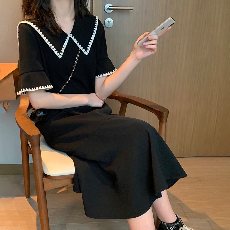 Xiaozhainv Đầm Maxi Hàn Quốc Dáng Rộng Size M-4Xl | BigBuy360 - bigbuy360.vn
