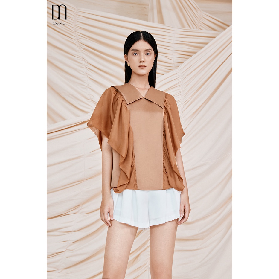 DeNio - Quần shorts xếp ly