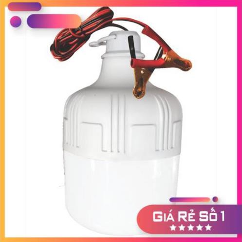 Bóng Đèn Led 12V Có Đầu Kẹp Bình Siêu Sáng