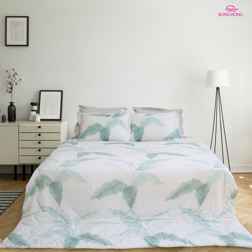 Chăn xuân thu - Vỏ chăn có chần 200cm x 220cm chất liệu Rayon