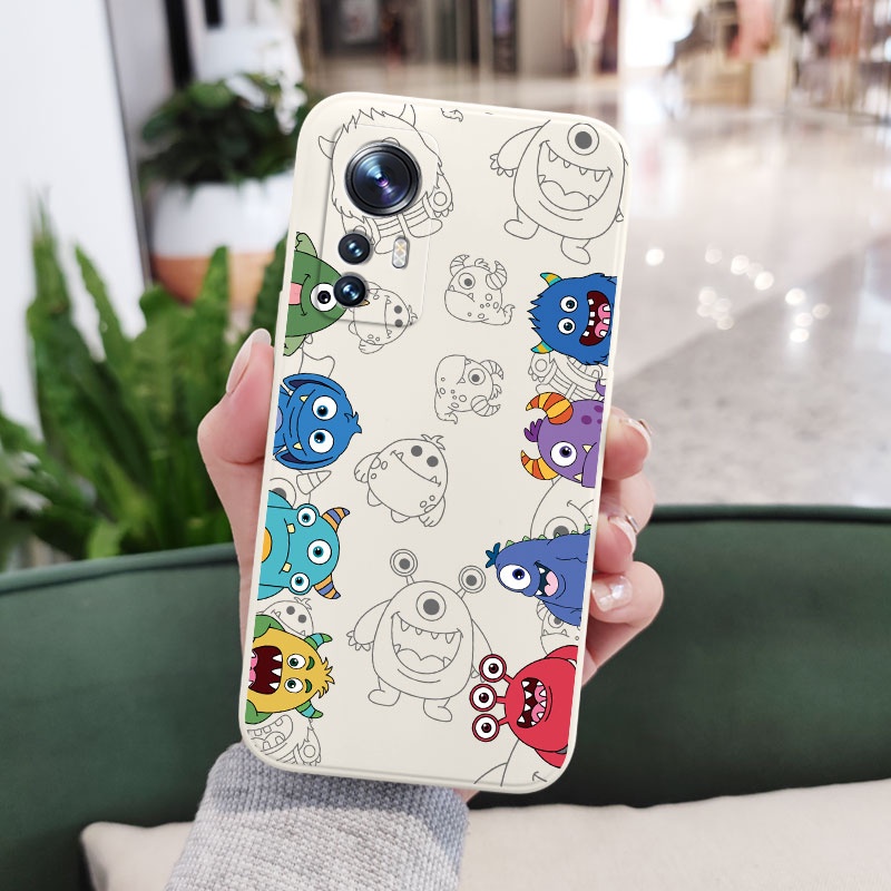 Ốp Điện Thoại Họa Tiết Quái Vật Sáng Tạo Dành Cho Xiaomi Mi 12 12X 12S 11 Pro Lite Ultra 11Lite