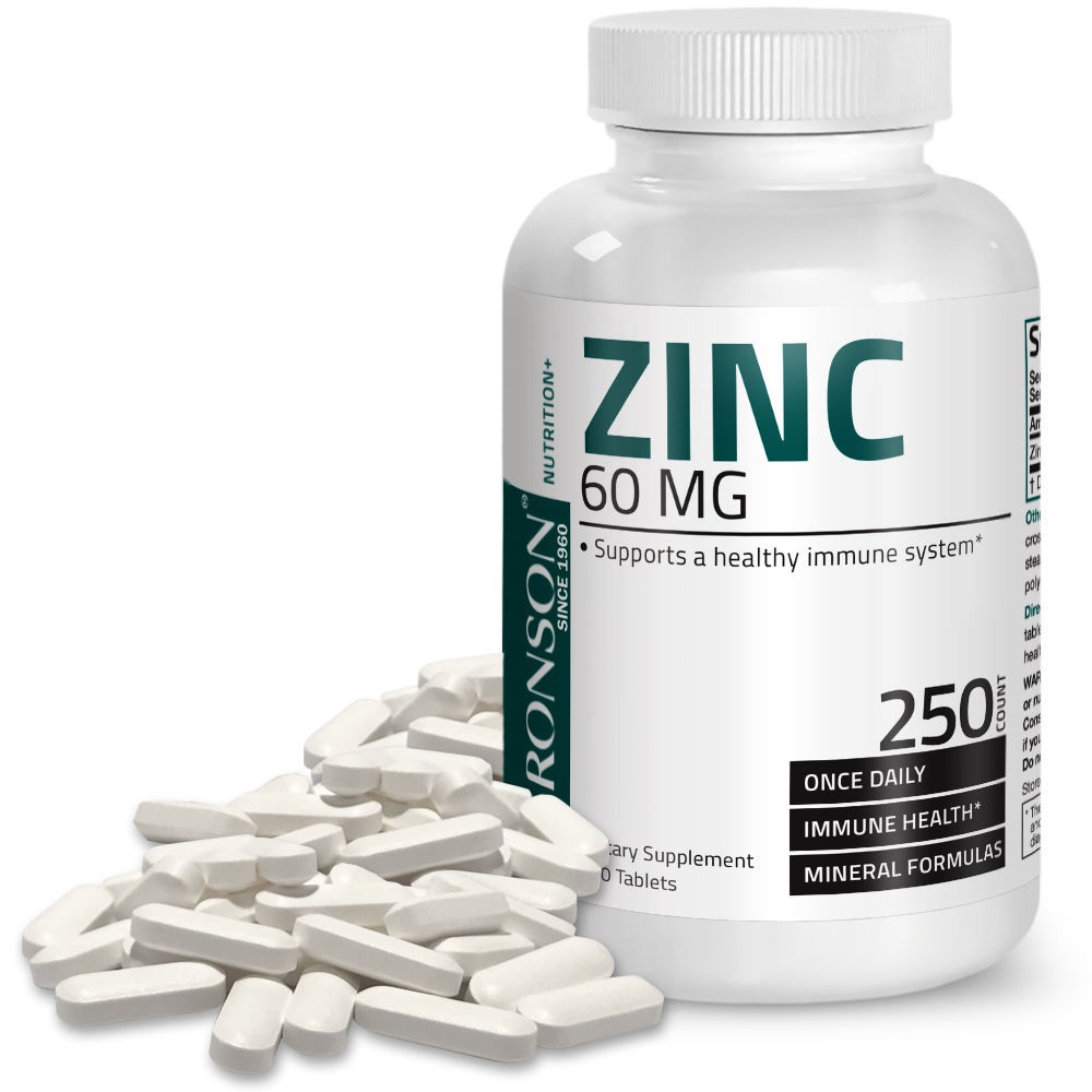 Organic Vitamins ZinC 60mg - 250 viên Mỹ - Bổ sung kẽm | BigBuy360 - bigbuy360.vn