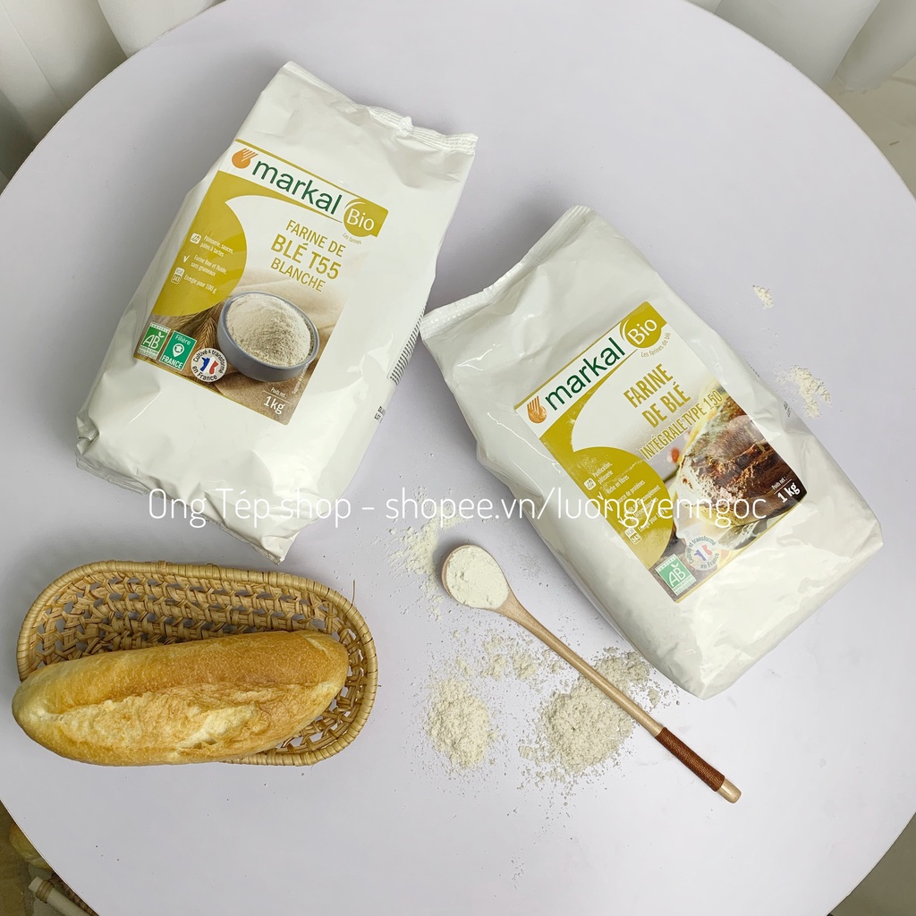 Bột mì hữu cơ không tẩy trắng 200gr