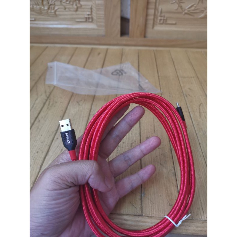 cáp anker powerline+ 3m a to c mới 100%