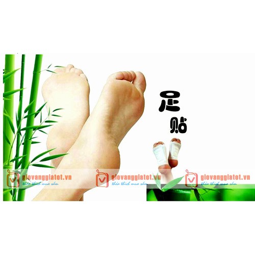 10 Miếng dán khử độc bàn chân