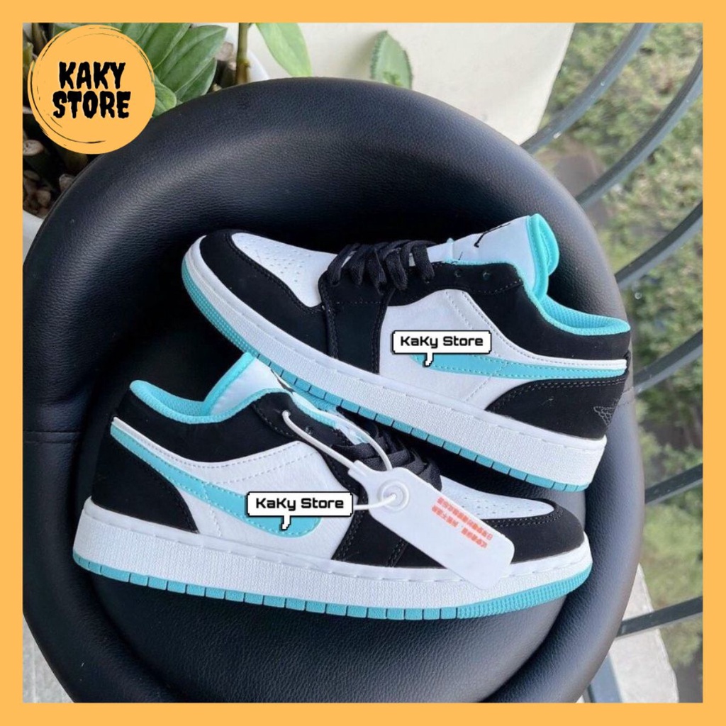 Giày Sneaker 𝗷𝗼𝗿𝗱𝗮𝗻 Xanh Ngọc , Giày Nam Nữ JD Cổ Thấp Xanh Ngọc Dành Cho Học Sinh Sinh Viên Đi Tập Thể Dục Tập Gym