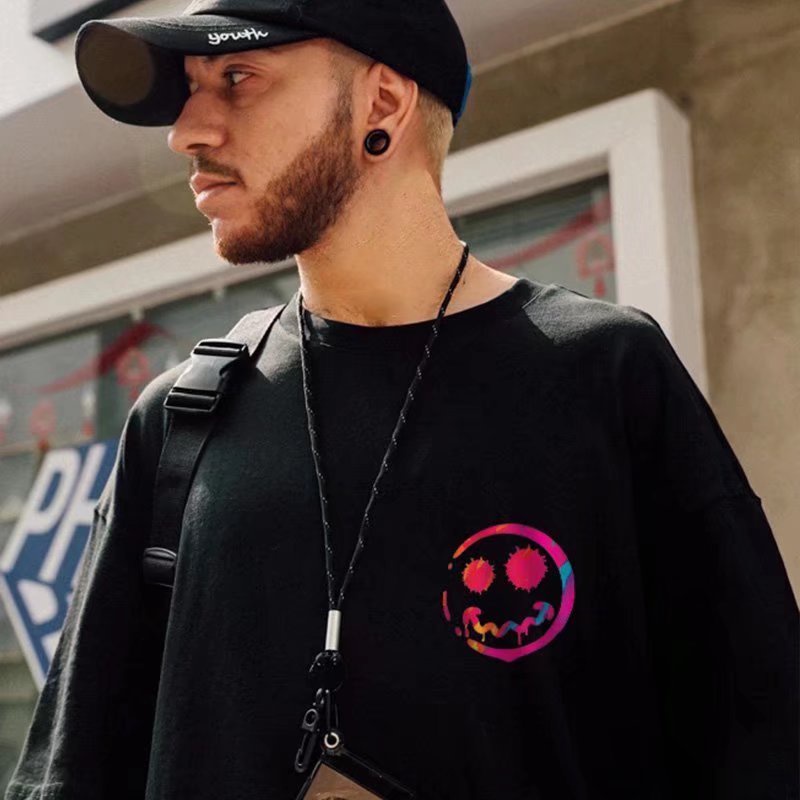 Áo Thun Dáng Rộng In Họa Tiết Hoạt Hình Phong Cách Nhật Bản Thời Trang Mùa Hè Cho Nam Và Nữ Size M-8XL