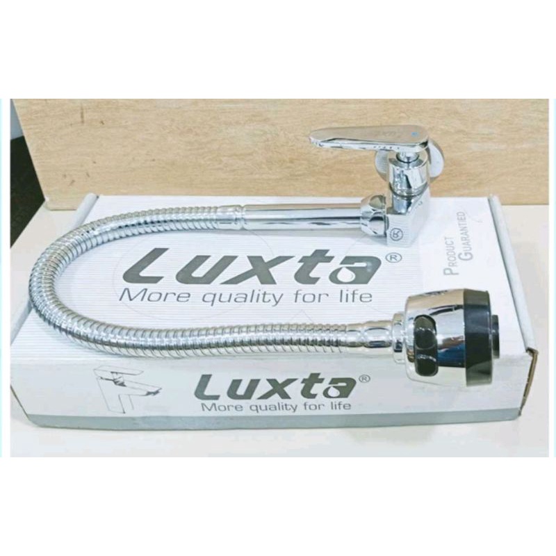 Vòi bếp lạnh gắn tường Luxta, vòi chậu rửa chén bát âm tường-Bảo Hành 3 năm