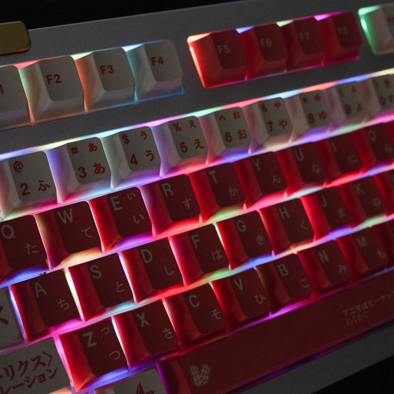 Bộ 130 Nút Bàn Phím Pbt In Chữ Tiếng Anh Cho Bàn Phím Cơ 61 / 64 / 68