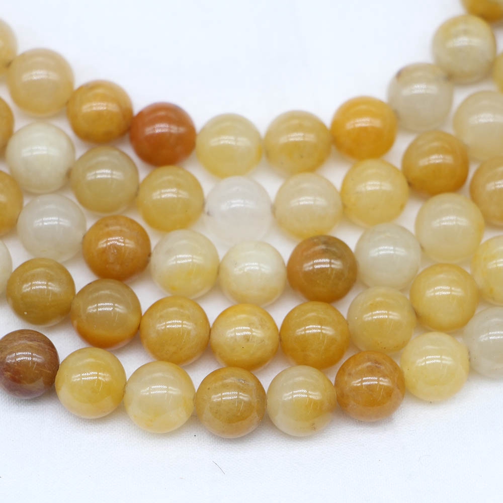 Chuỗi hạt đá St.kunkka 4/ 6/ 8/ 10/ 12mm để làm đồ trang sức DIY