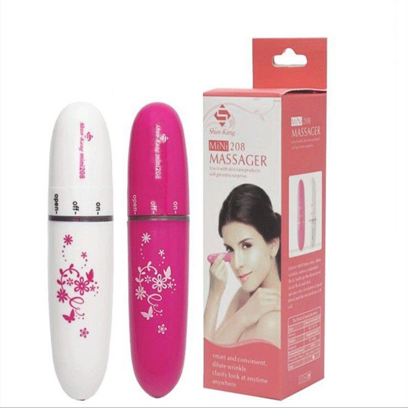 Máy Massage Mắt Kiểu Bút Chống Thâm Quầng Mini 208 (Kèm pin sẵn trong máy) (cb)