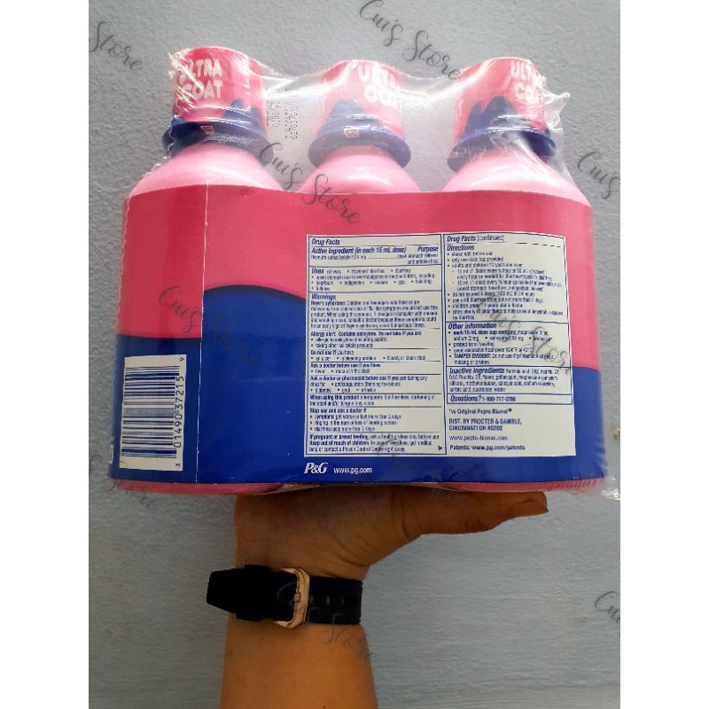 Hỗn Dịch Tiêu Chảy Dạ Dày Pepto Bismol Ultra 354ml | Thế Giới Skin Care