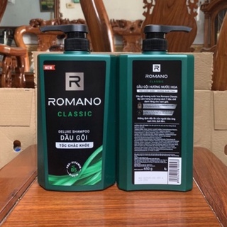 Dầu gội Romano Classic chai 650g
