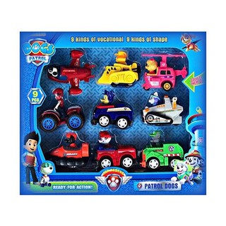 Bộ 9 nhân vật chó cứu hộ Paw Patrol Dog siêu đẹp