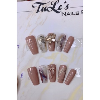 Nail box design vân đá tone tây (Kh được đổi màu khác)