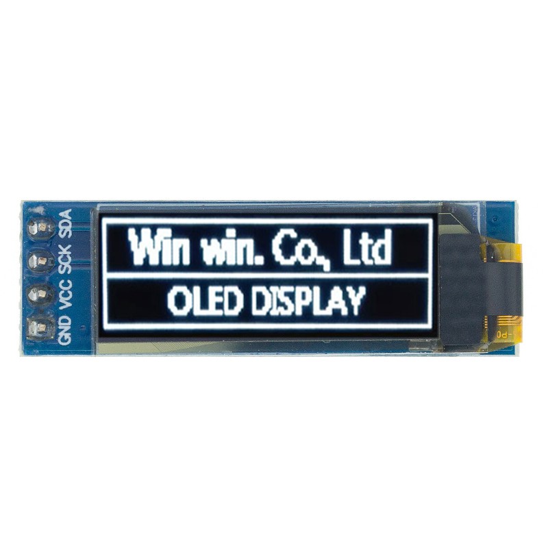 Mô Đun Hiển Thị Màn Hình OLED 0.91 inch 0.91" OLED 128X32 OLED 0.91" IIC