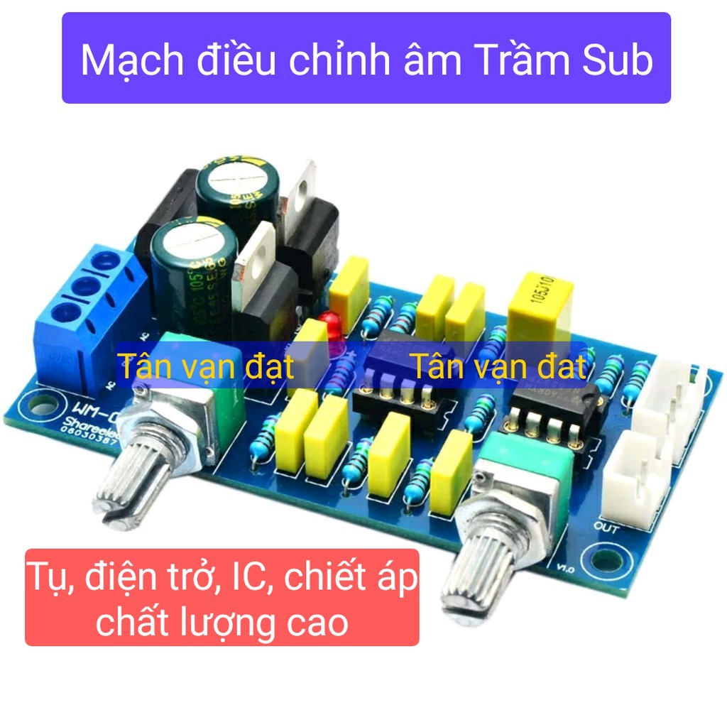 Mạch điều chỉnh âm Trầm Sub chất lượng cao nhất thị trường