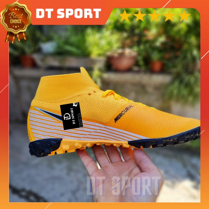 [Tặng Túi Rút Và Tất]Giày Đá Bóng Sân Cỏ Nhân Tạo Mercurial Superfly 7 Elite MDS TF Midfielder M1, Giày Đá Banh Nam