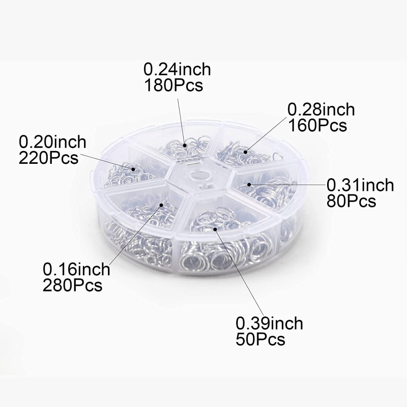 Sa Set Vòng Nối Dây Nhảy 4-10mm