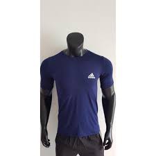 Áo Thun Nam, Áo Phông Nam Cổ Tròn in Logo Adidas, Vải thun lạnh