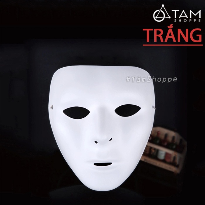 Mặt nạ Jabbawockeez Hiphop Trắng HLW-MN-82