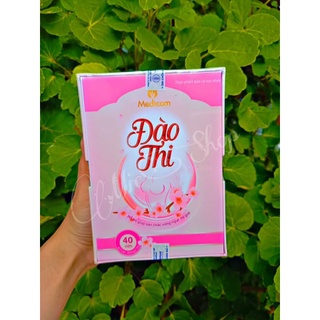 Viên uống đào thi chính hãng - viên uống tăng vòng 1 đào thi