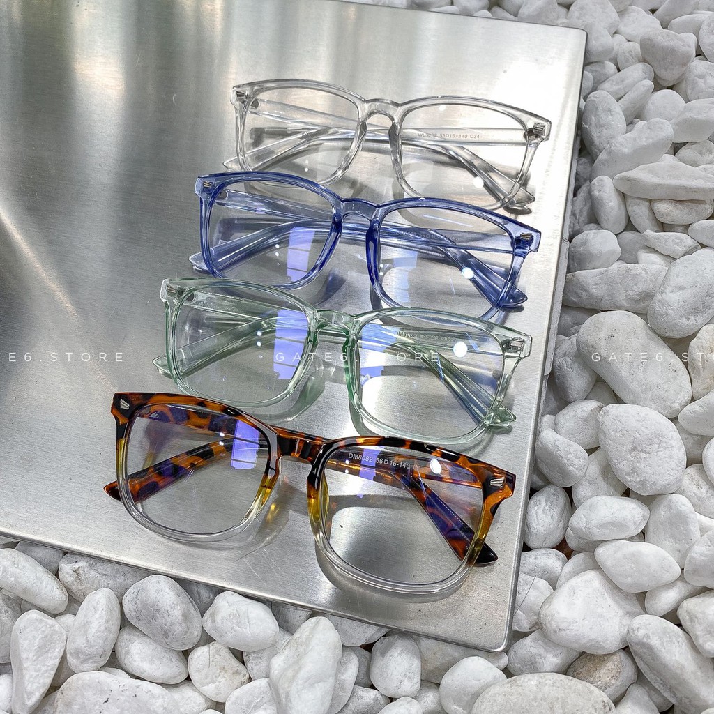 Kính Unisex Thời Trang Vintage - 8082 [Tặng bao da - móc khoá]